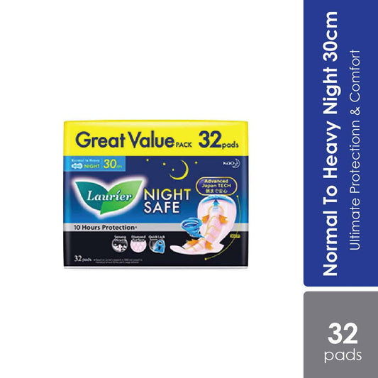 laurier-night-safe-wing-30cm-32s-night-safe-pads