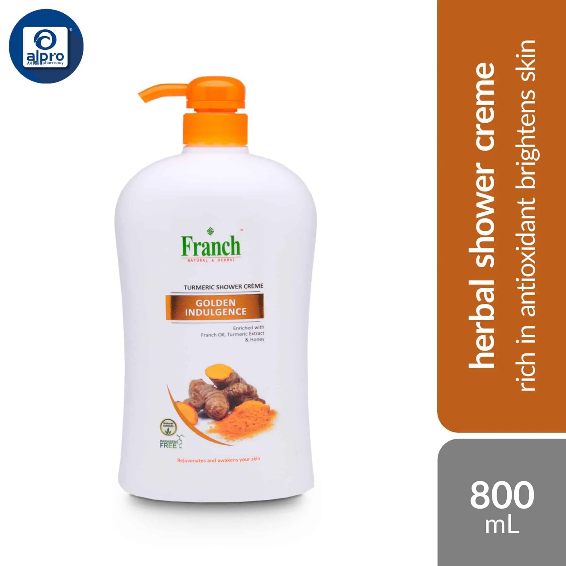 franch-herbal-shower-creme-assorted-800ml-restore-hair-moisture-loss product image 1