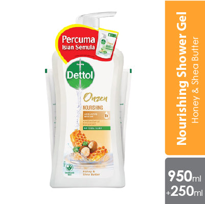 dettol-onzen-nourishing-shower-gel-honey-shea-butter-950ml-250ml
