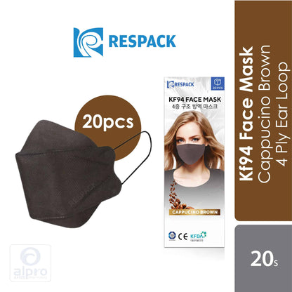 respack-kf94-disposable-medical-mask-20s-cappuccino-brown