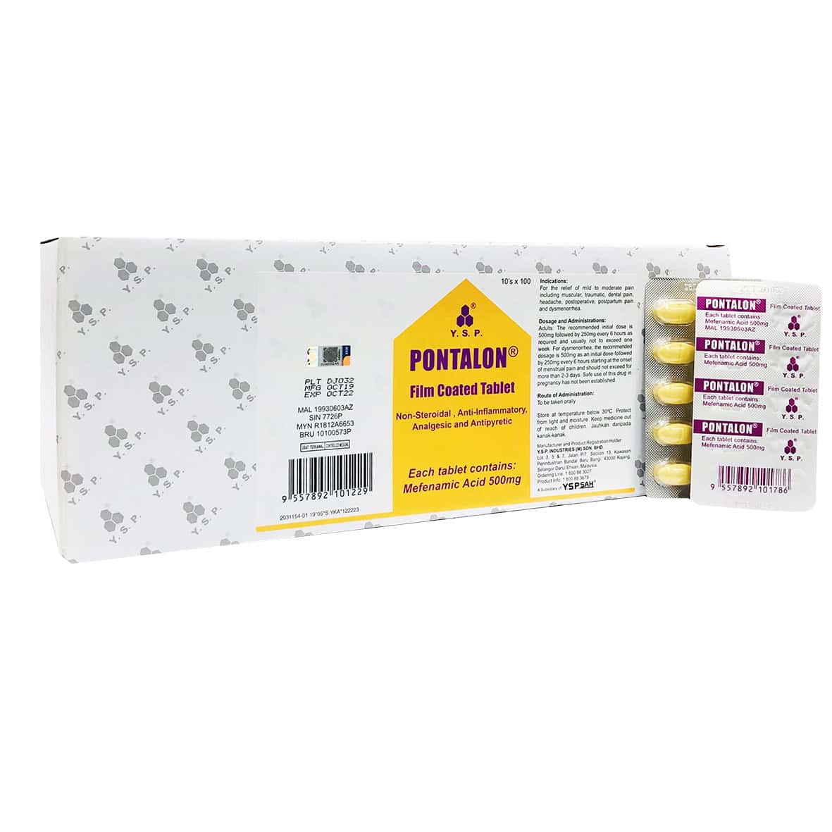 pontalon-500mg-10s