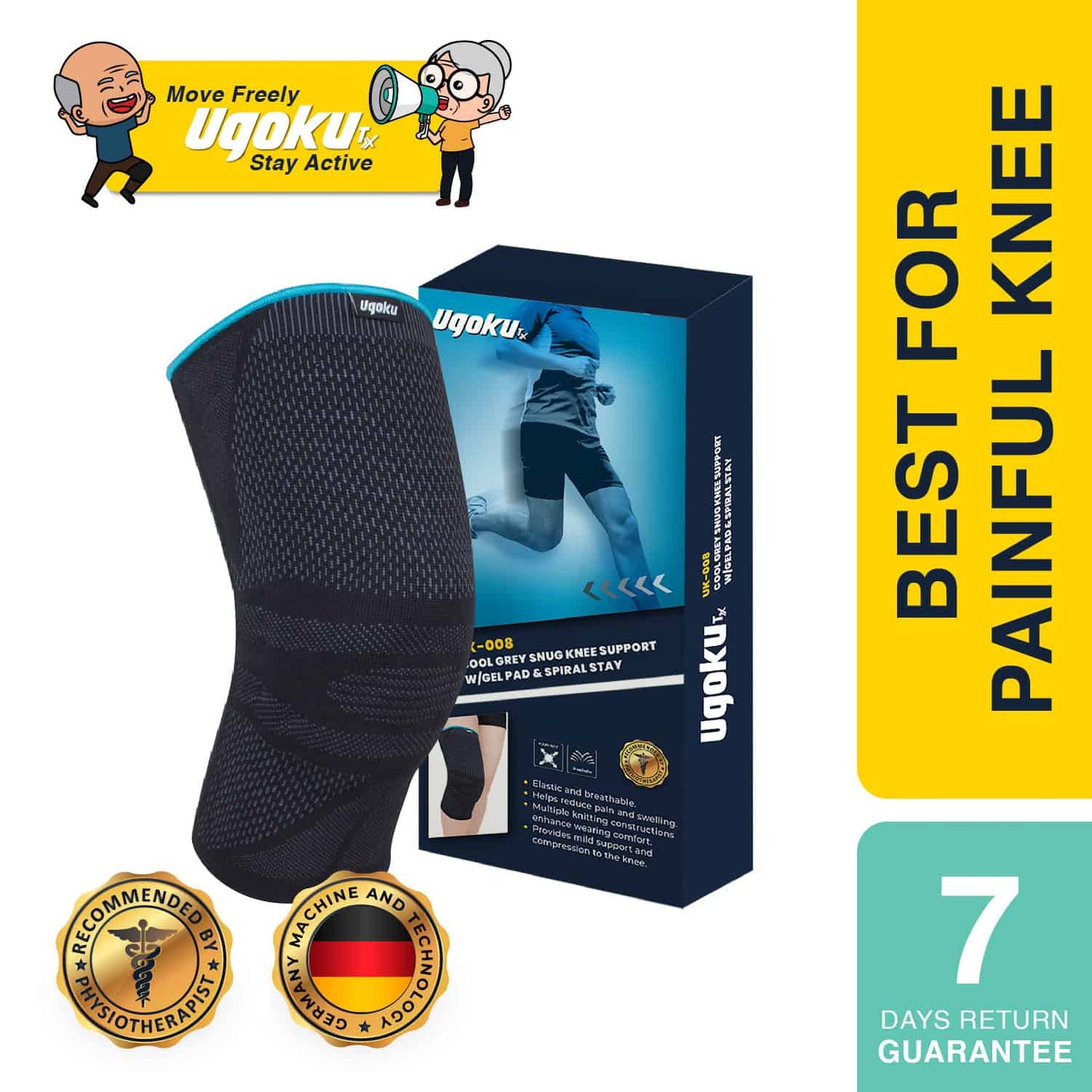 ugoku-cool-grey-snug-knee-support-with-gel-pad-spiral-stay-uk-008-best-for-painful-knee-xxl-46-50cm