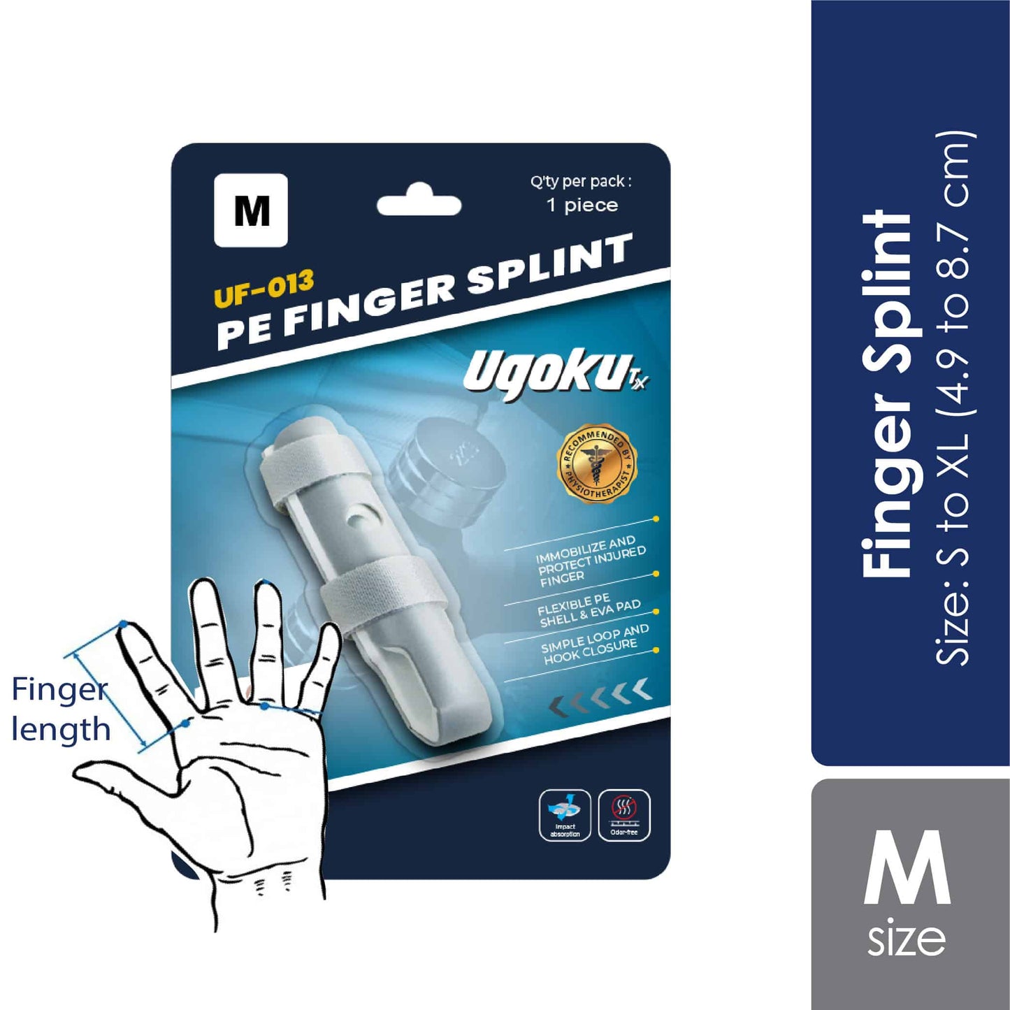 ugoku-finger-splint-size-s-to-xl product image 1