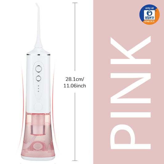 group-buy-pre-order-electric-oral-irrigator-water-flosser-200ml-delivery-start-on-4-10-2021-pink