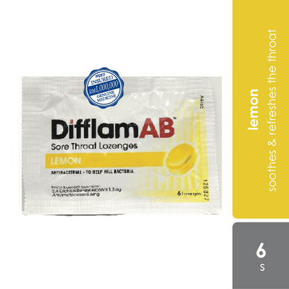 difflamab-loz-lemon-6sfor-sore-throat