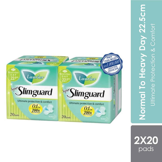 laurier-super-slim-guard-22-5cm-20sx2s-ultra-absorbent