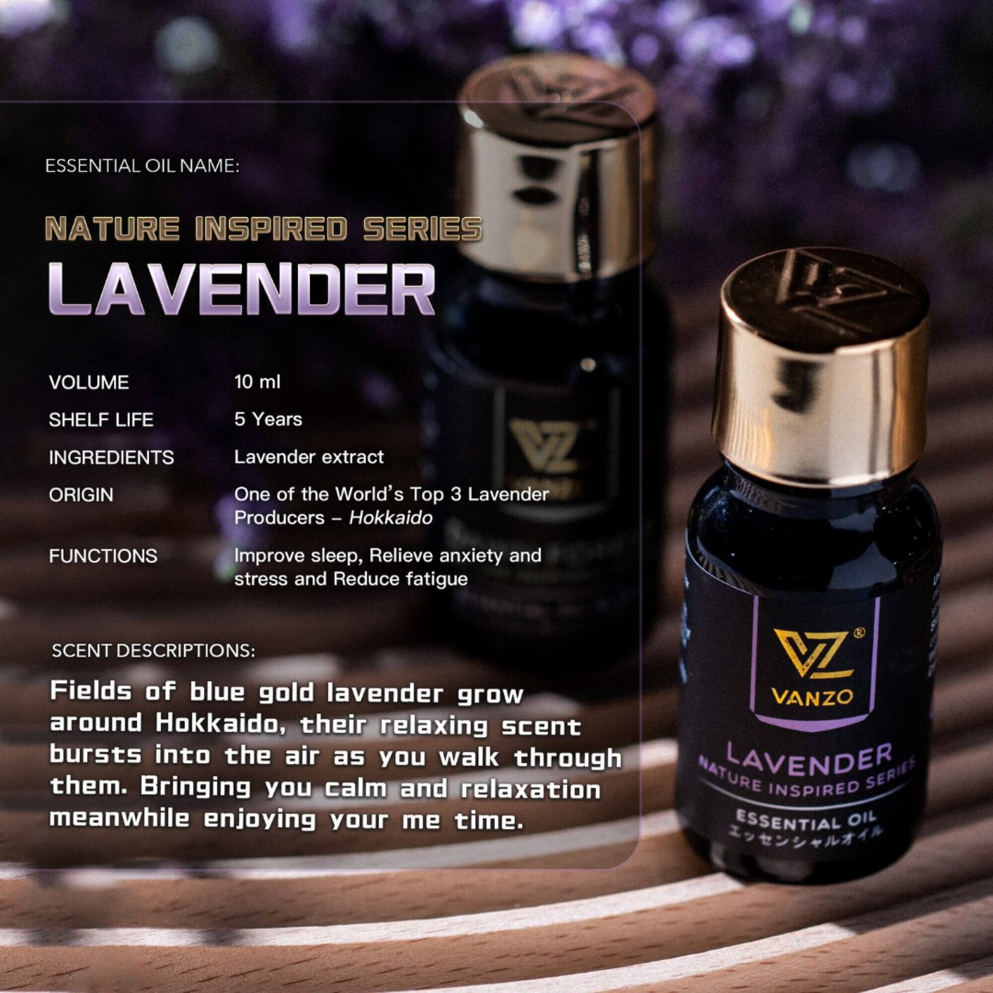 vanzo-essential-oil-10ml-use-with-vanzo-negative-ion-air-diffuser product image 1