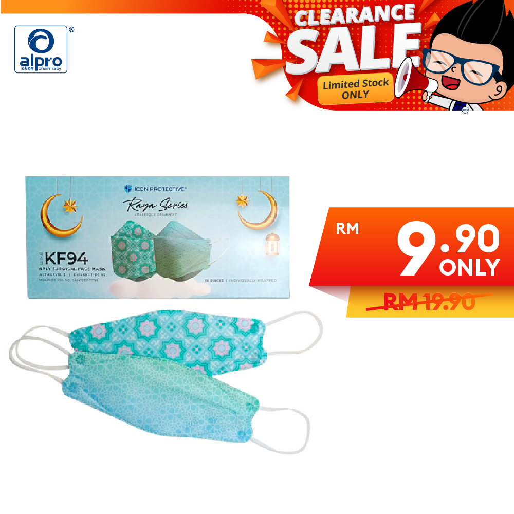 icon-protective-kf94-4-ply-surgical-face-mask-raya-arabesque-with-ear-loop-raya-series-10s-for-adults