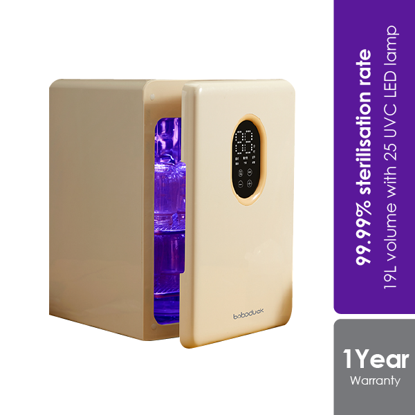 boboduck-f6235-led-uvc-sterilizer-beige-19l-25-led-uv-sterilizer