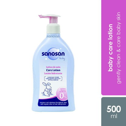 sanosan-baby-care-lotion-200ml-500ml-gently-care-clean-baby-skin product image 1