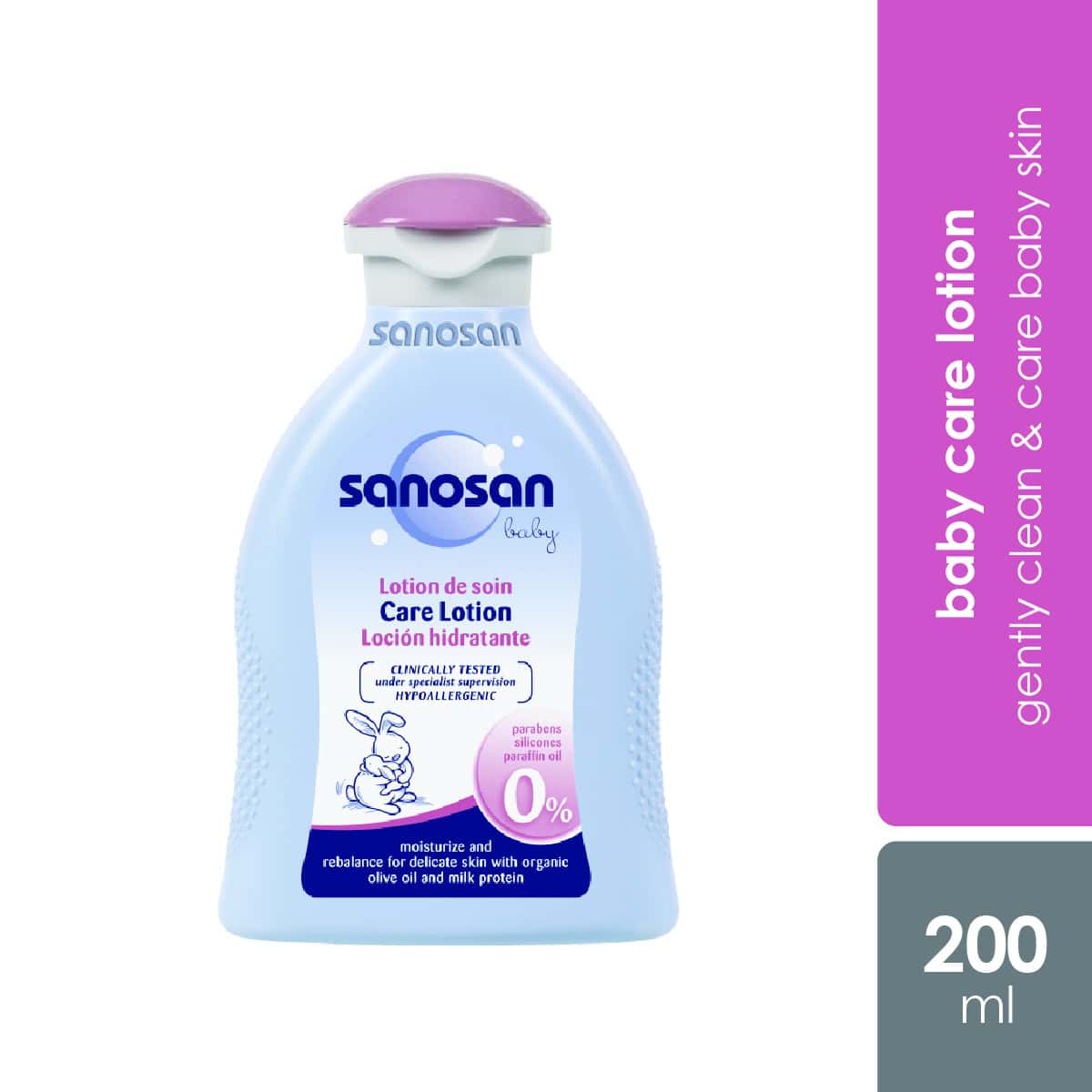 sanosan-baby-care-lotion-200ml-500ml-gently-care-clean-baby-skin product image 1