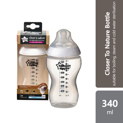 tommee-tippee-ctn-pp-with-super-soft-teat-bottle-260ml-340ml product image 1