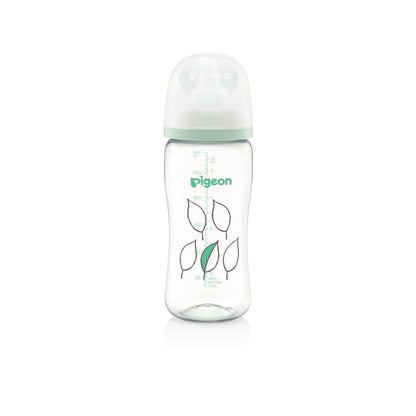 pigeon-softouch-t-ester-bottle-leaf-300ml-1s-for-infants-3-months-and-above