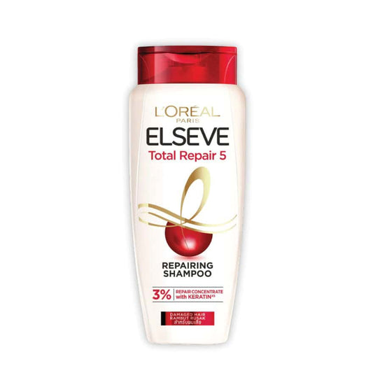 loreal-total-repair-5-repairing-shampoo-280ml-nourish-hair-lessen-split-ends