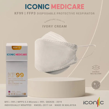 iconic-kf99-disposable-protective-respirator-adults-kids-mask product image 1