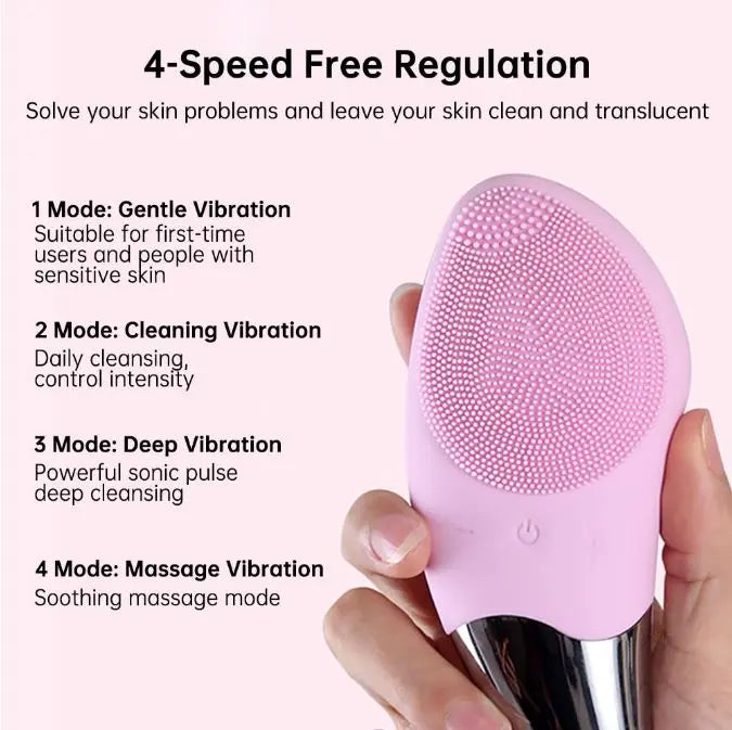 mini-electric-face-cleansing-brush-face-massager-and-cleansing product image 1
