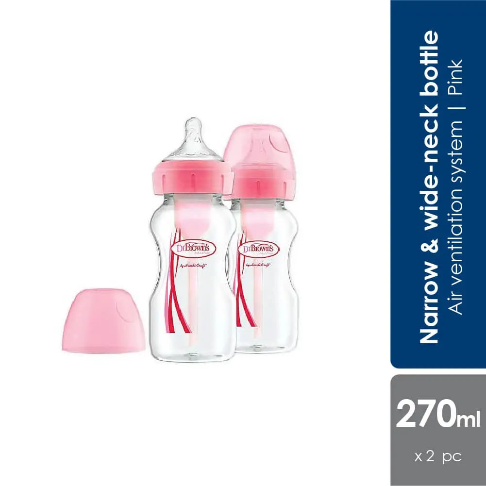 dr-browns-options-pp-wide-neck-baby-feeding-bottle-270ml product image 1