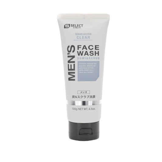 sugi-s-select-mens-face-wash-sumi-scrub-130g