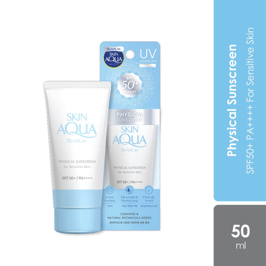 sunplay-skin-aqua-uv-physical-sunscreen-spf50-50ml-for-sensitive-skin
