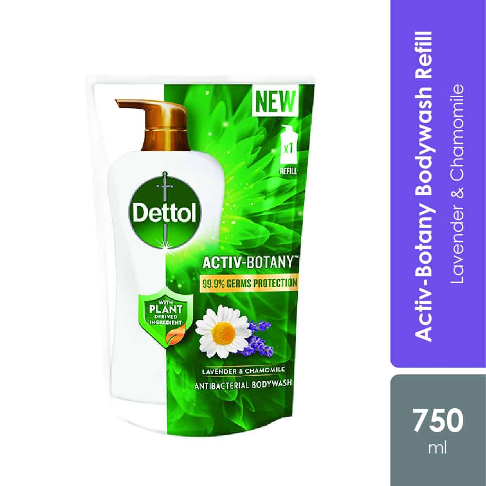 dettol-activ-botany-shower-gel-refill-pouch-750ml-lavender-chamomile-green-tea-bergamot-99-9-germs-protection-lavender-chamomile