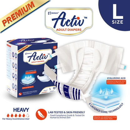respack-activ-adult-diapers-premium-10s-size-m-l-xl product image 1