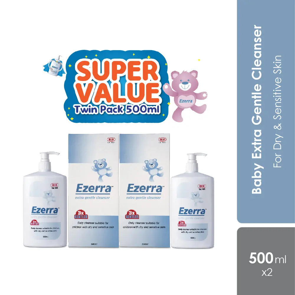 ezerra-baby-extra-gentle-cleanser-500ml-2s-for-dry-sensitive-skin