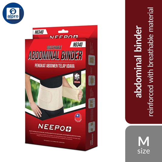 neepo-n6340-abdominal-binder-size-m-l-xl-xxl-xxxl-reinforced-with-breathable-material-m