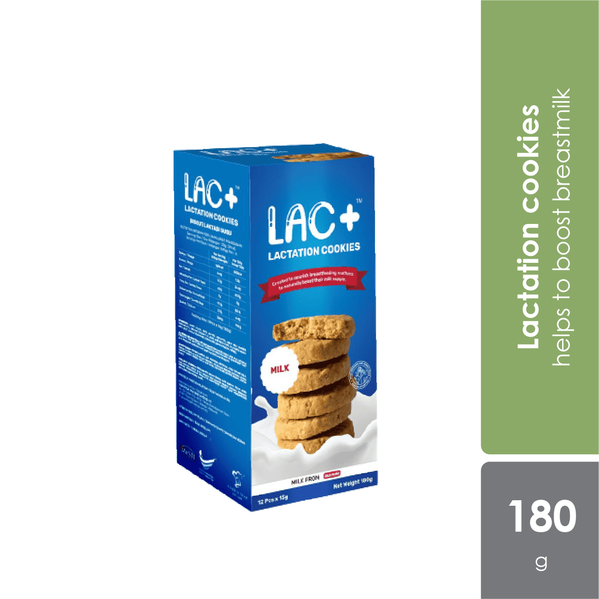 la-lactation-cookies-180-milk-boosting-ingredient product image 1