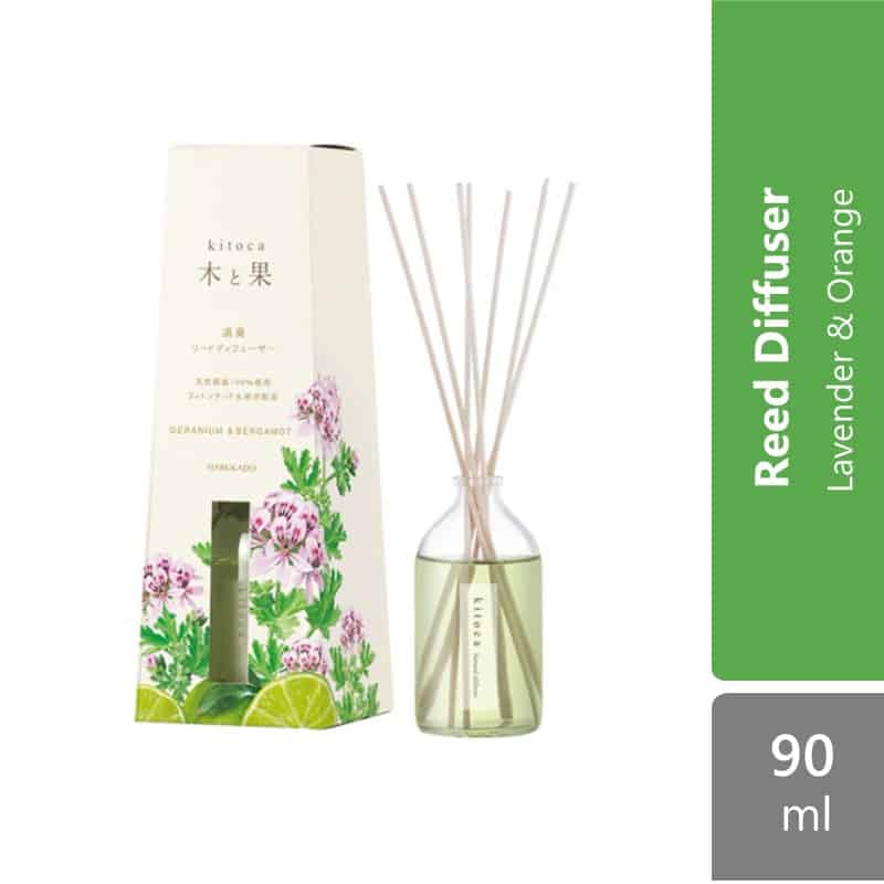 sugi-harukado-kitoca-reed-diffuser-90ml-6-scents-geranium-bergamot