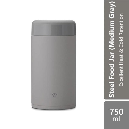 zojirushi-stainless-steel-food-jar-sw-ka-75h-750ml-medium-gray-vintage-rose-excellent-heat-cold-retention-medium-gray