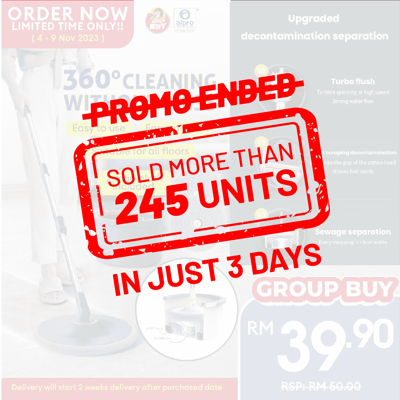 group-buy-delivery-start20-11-2023-spin-mop-bucket-set-with-dirty-clean-water-separation