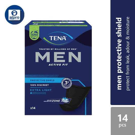 tena-men-active-fit-protective-shield-14-pack-protection-for-smaller-male-bladder-leaks