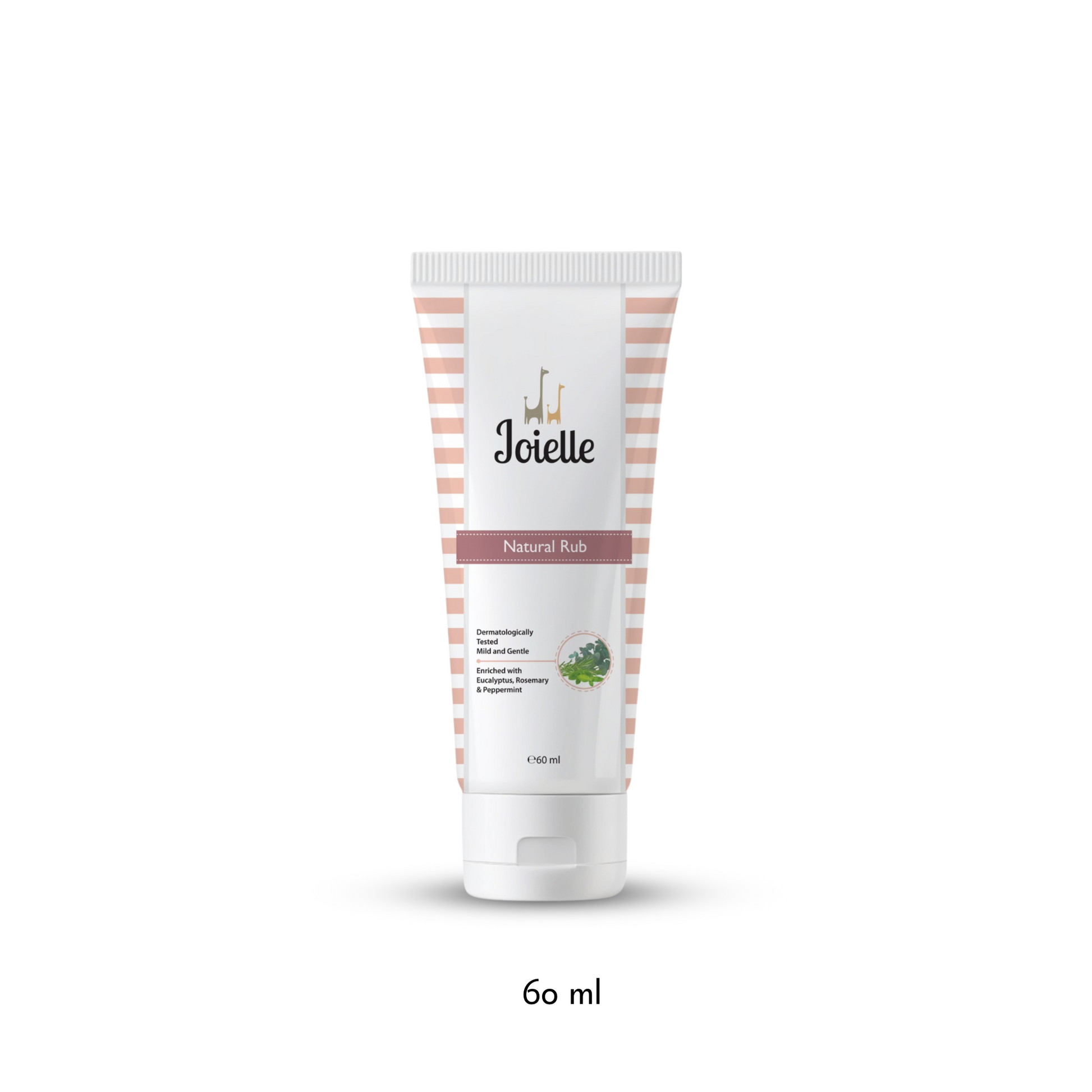 Joielle Natural Rub 60g | Enriched with Eucalyptus, Rosemary & Peppermint Joielle