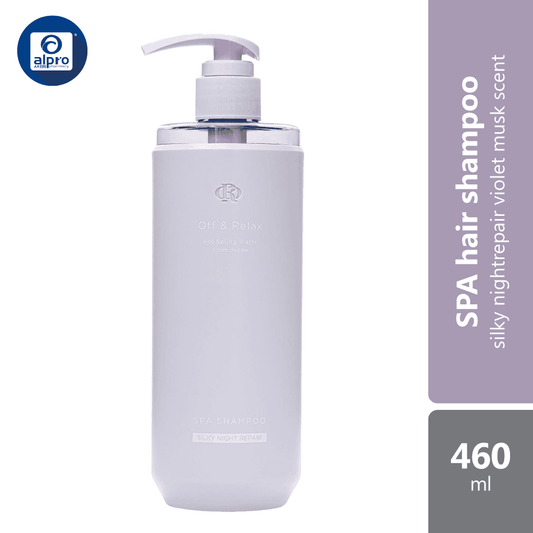 or-spa-shampoo-silky-night-repair-violet-musk-scent-460ml