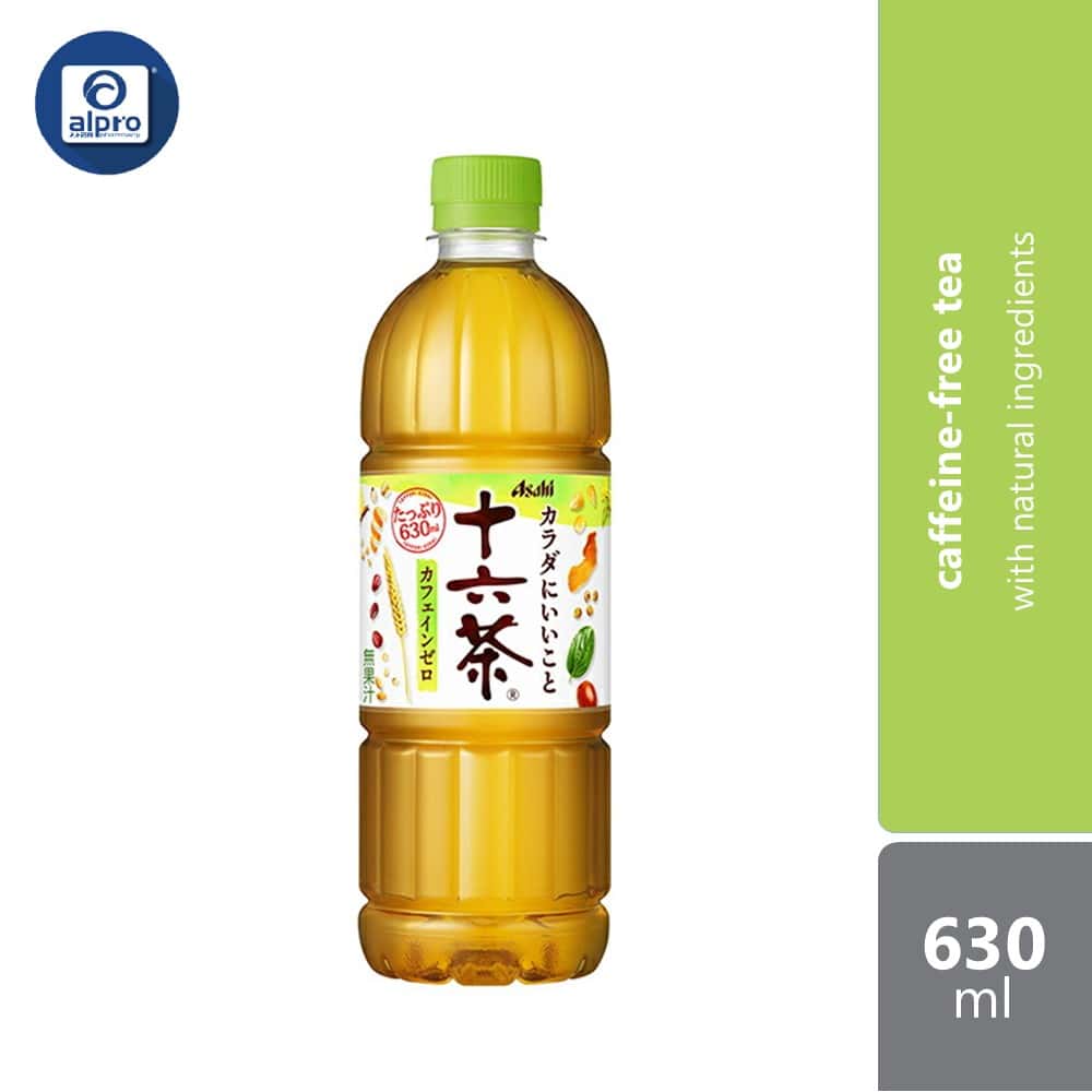 asahi-jyuuroku-cha-pet-630ml-natural-ingredients