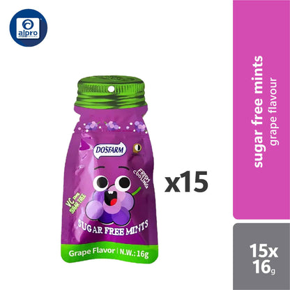 dosfarm-sugar-free-cooling-vitamin-c-mints-candy-15x16g-orange-strawberry-watermelon-peach-guava-grape-grape
