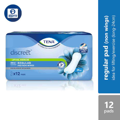 tena-discreet-regular-pad-12-pads-to-absorb-urine-drips-leaks-non-wings-24cm-12s-wings-24cm-12s-non-wings-27-5cm-no-wing-24cm