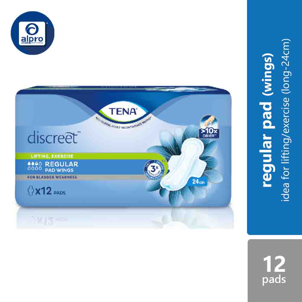 tena-discreet-regular-pad-12-pads-to-absorb-urine-drips-leaks-non-wings-24cm-12s-wings-24cm-12s-non-wings-27-5cm-wing-24cm