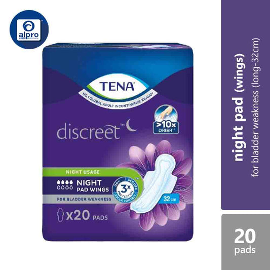 tena-discreet-night-pad-wings-32cm-10pads-20pads-20-pads