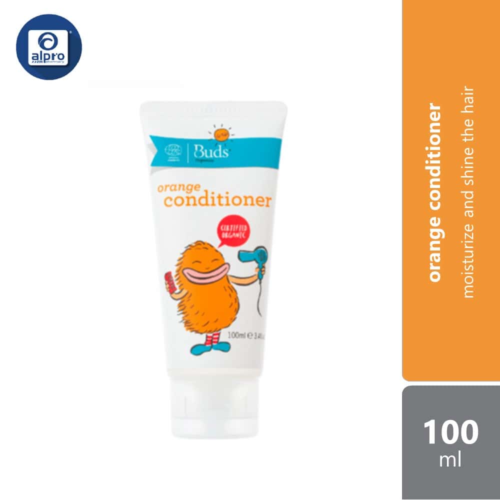 buds-kids-conditioner-100ml-orange-lavender-moisturize-and-shine-the-hair-orange