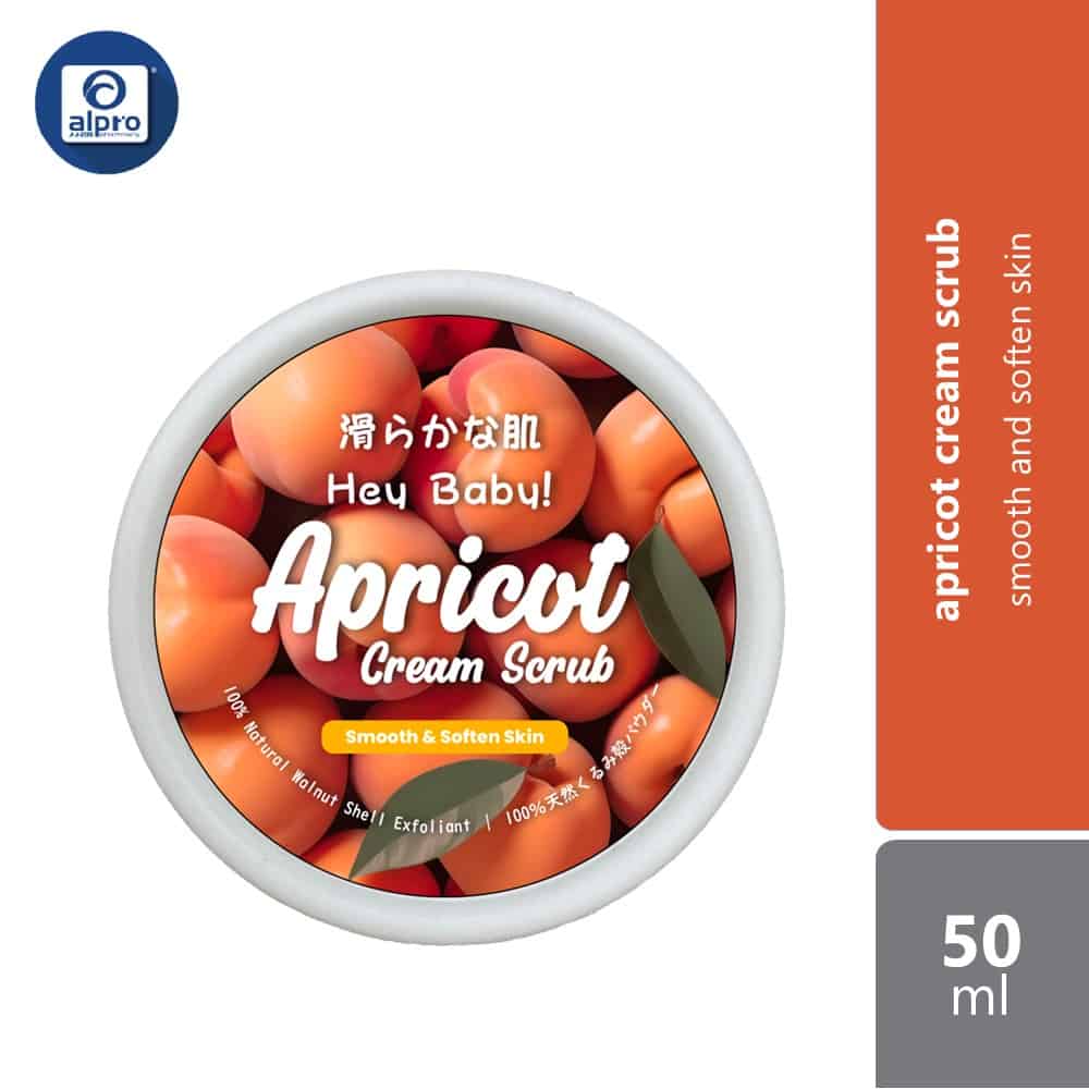gso-mini-hey-baby-50ml-apricot-cream-scrub-avocado-cream-scrub-clear-nose-scrub product image 1
