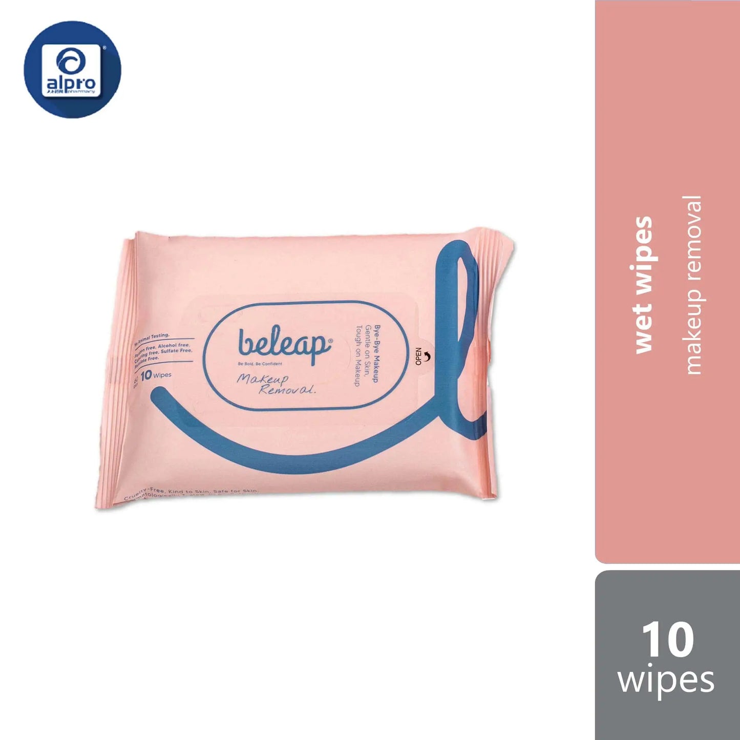 beleap-biodegradable-wet-wipe-tissue-makeup-removal-10s-40s product image 1