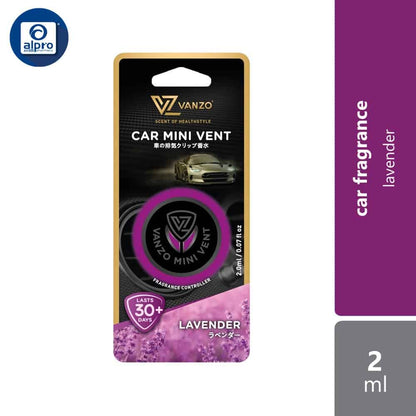 vanzo-car-mini-vent-cool-ice-lavender-tropicana-berry-peony-and-ylang-2ml product image 1
