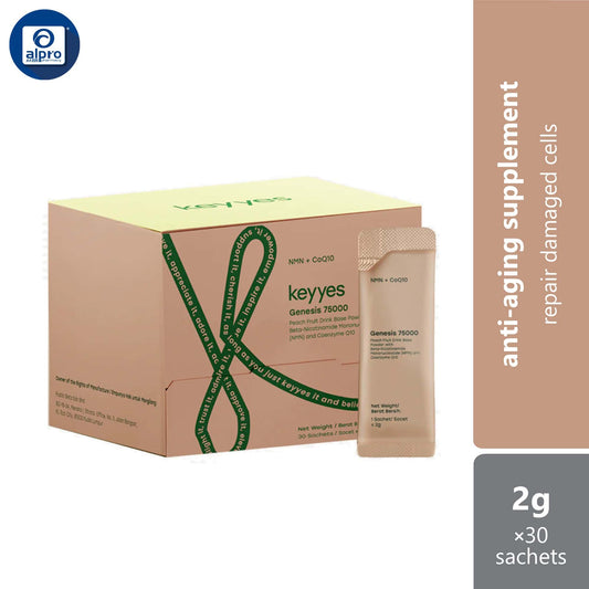 keyyes-genesis-75000-nmn-coq10-2g-x30s-anti-aging-supplement