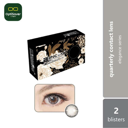blincon-elegance-color-lens-90d-quarterly-contact-lenses-crystal-grey product image 1