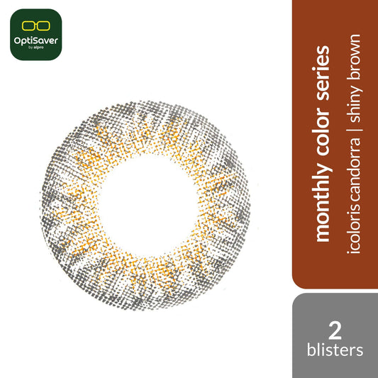 pre-order-bionics-icoloris-candorra-30d-2s-monthly-contact-lenses-shiny-brown-0-00