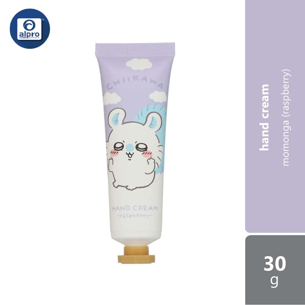 shobido-chikawa-hand-cream-30g-hachiware-blueberry-usagi-lemon-momonga-raspberry-momonga