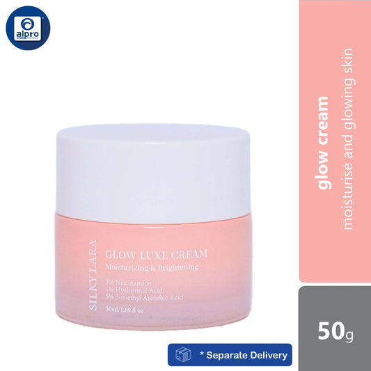 silky-lara-glow-luxe-cream-50g-moisturise-and-glowing-skin