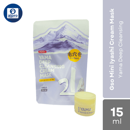 gso-mini-iyashi-cream-mask-15ml-yama-deep-cleansing-umi-ultra-hydrating-ana-brightening product image 1