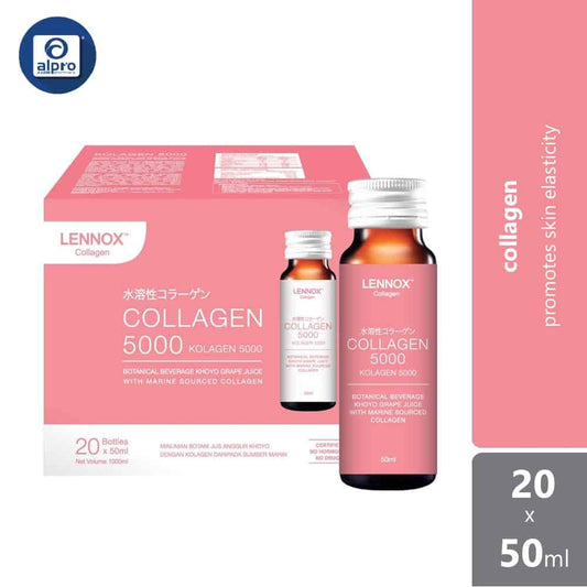 lennox-collagen-5000-50mlx20s-promotes-skin-elasticity